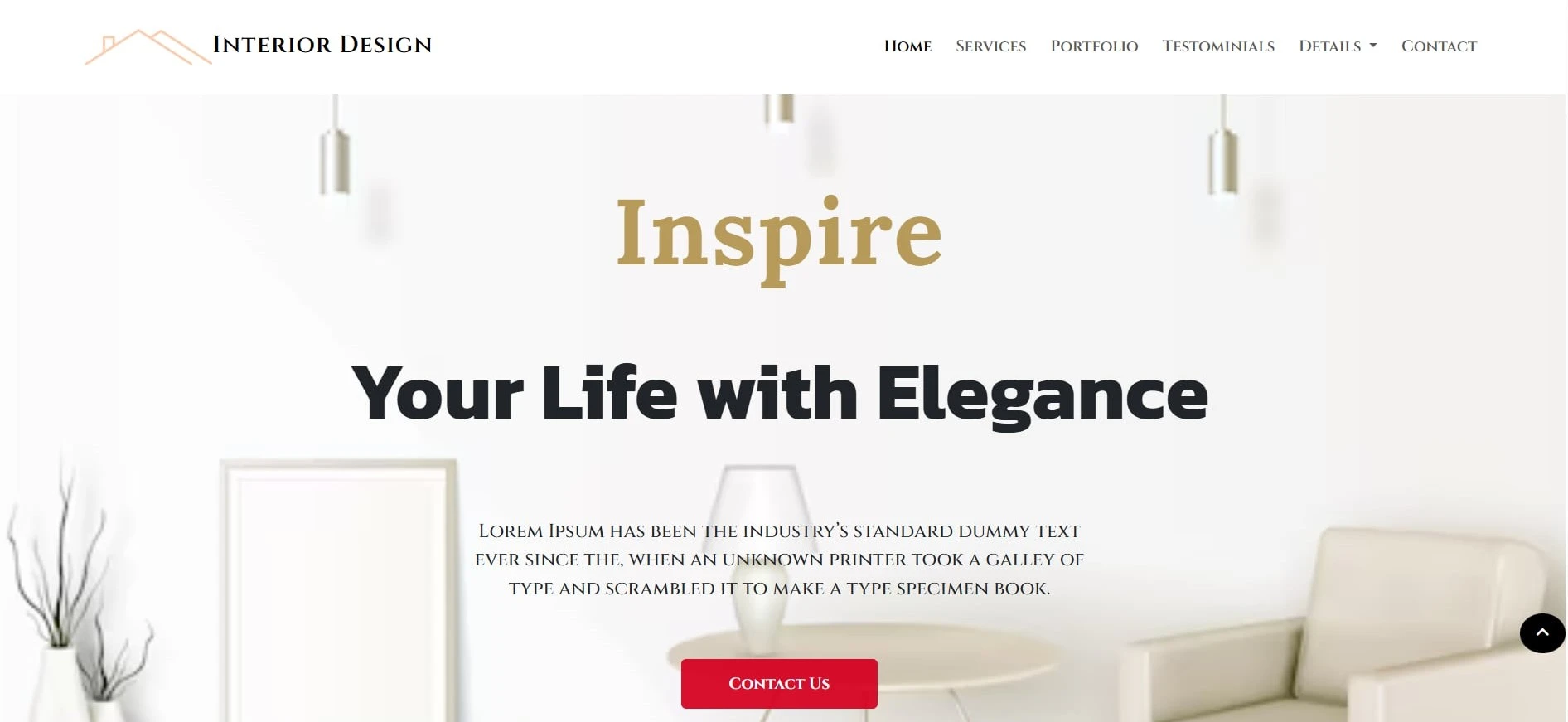 Website redesigned and increased sales of a home decoration service company